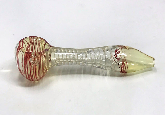 13" Beautiful Color Swirl Beaker Detachable Silicone Bong Glass Hand Pipe Bowl