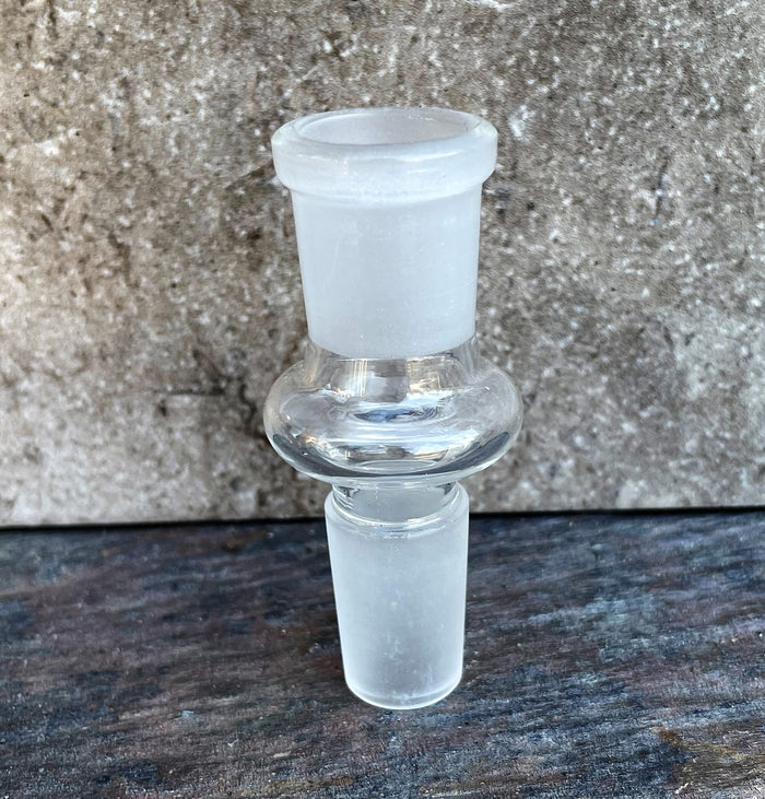 18mm Male to 18mm Female Thick Glass adapter