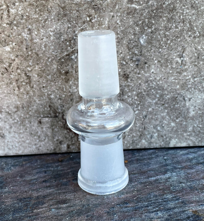 18mm Male to 18mm Female Thick Glass adapter