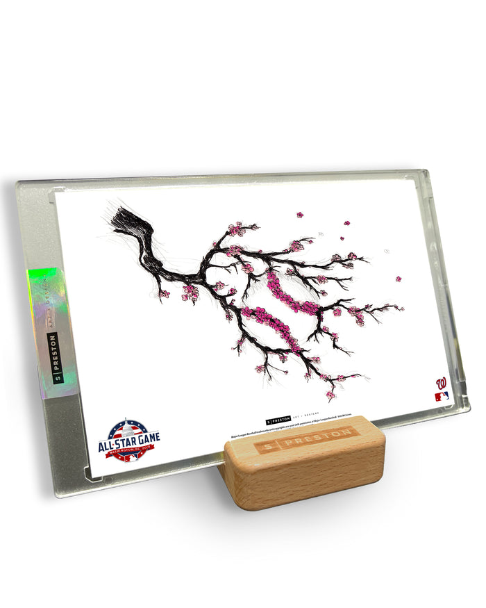 2018 MLB All-Star Game Sketch Art Slab