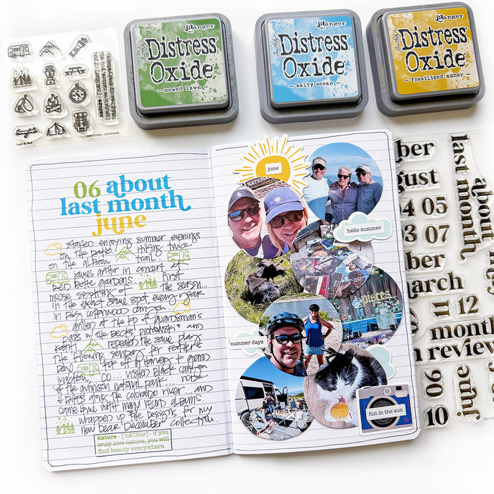 2025 About Last Month - 6x8 Stamp Set