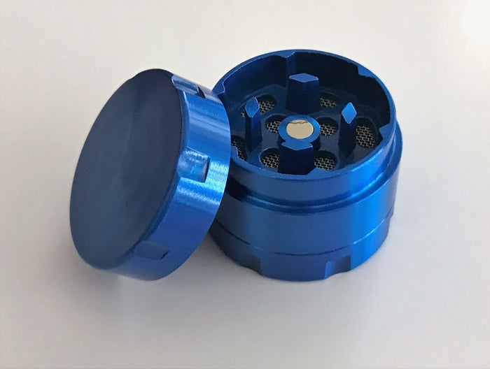 3 Part Mini Metal Blue 1" Grind