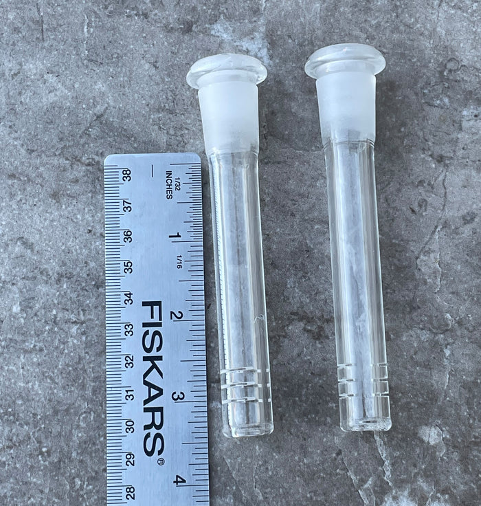 3.5" Thick 6 Cuts Scientific Downstem Diffuser 14mm Female - 18mm Male (2 Pack)