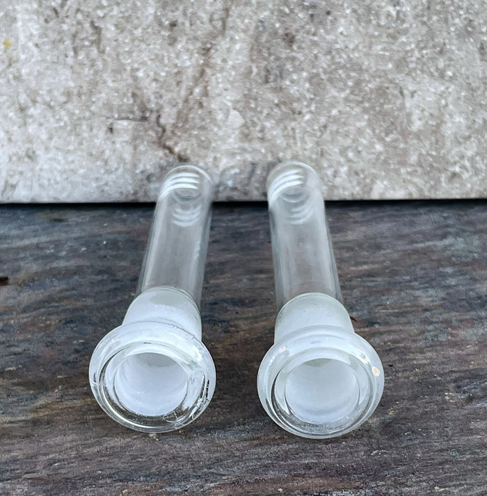 3.5" Thick 6 Cuts Scientific Downstem Diffuser 14mm Female - 18mm Male (2 Pack)