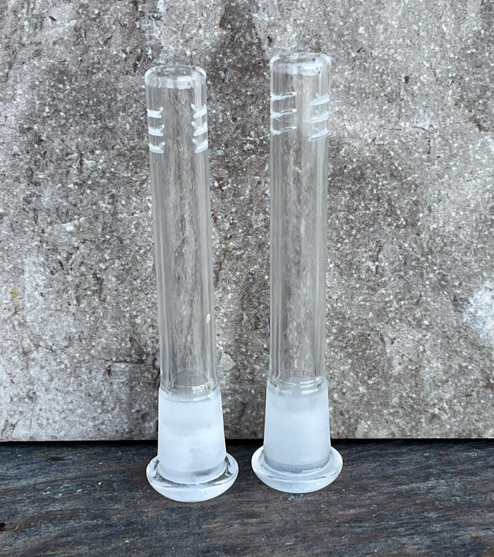 3.5" Thick 6 Cuts Scientific Downstem Diffuser 14mm Female - 18mm Male (2 Pack)