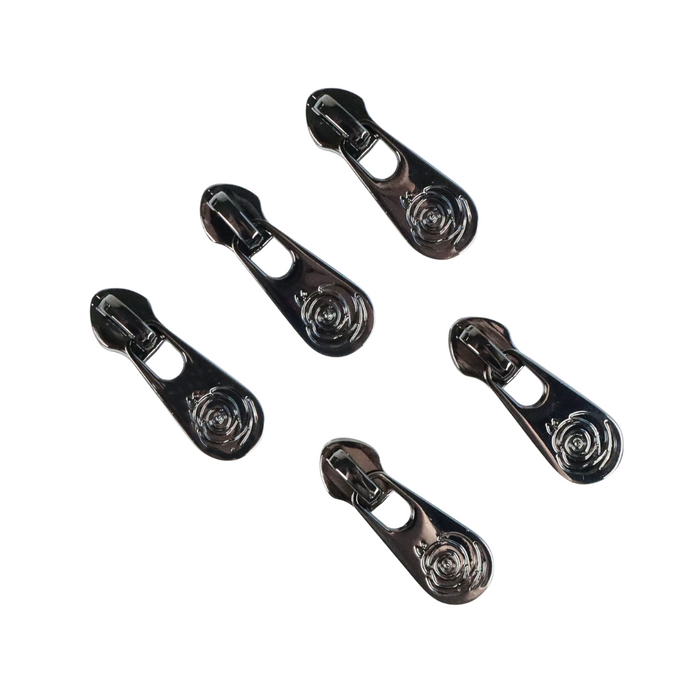 #5 Rose Tab | Zipper Pull - Pack of 5