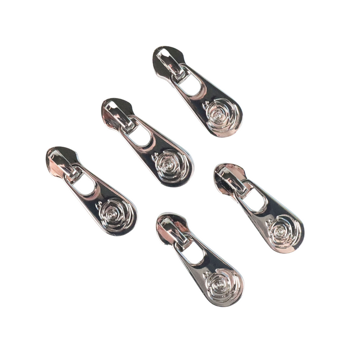 #5 Rose Tab | Zipper Pull - Pack of 5