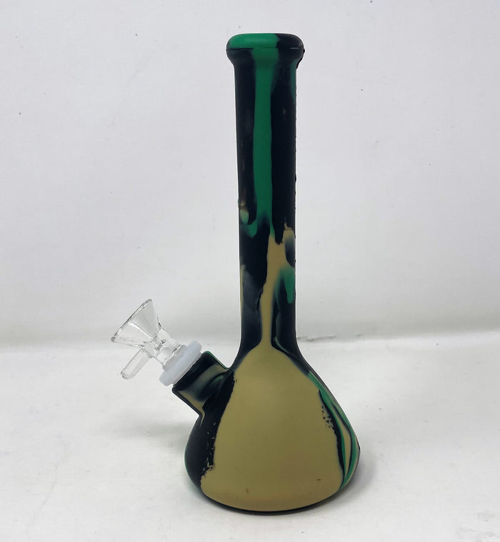 7.5" Silicone Detachable Beaker Unbreakable Bong - 14mm Bowl