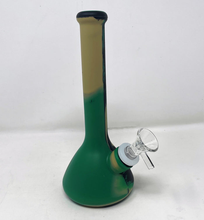 7.5" Silicone Detachable Beaker Unbreakable Bong - 14mm Bowl