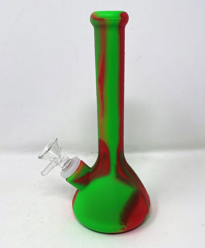 7.5" Silicone Detachable Beaker Unbreakable Bong - Rasts 14mm Bowl