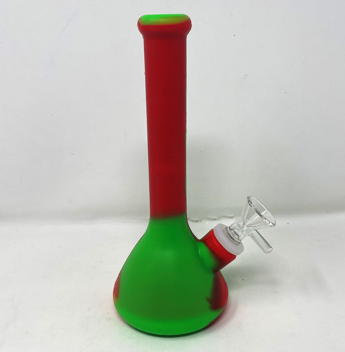 7.5" Silicone Detachable Beaker Unbreakable Bong - Rasts 14mm Bowl