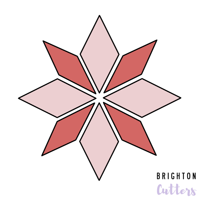 8 Pointed Star Platter Multi-Cutter (Design A)