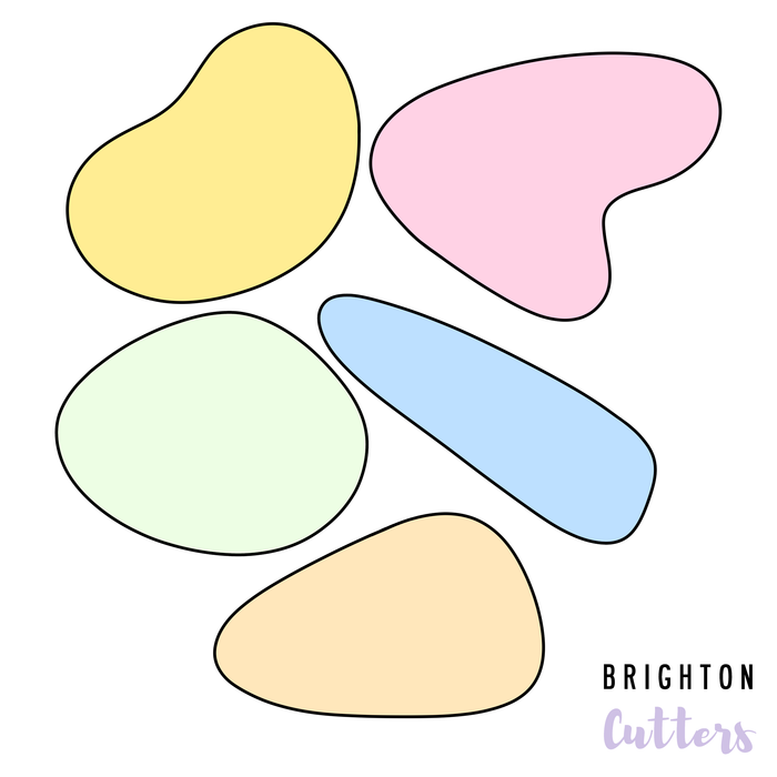 Abstract Shapes (Set of 5 Cookie Cutters)
