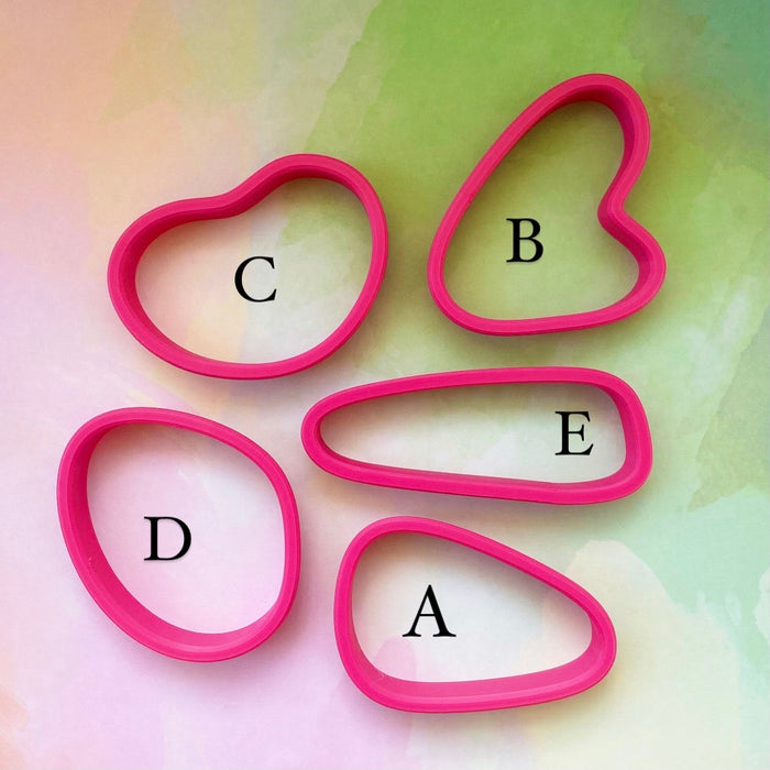 Abstract Shapes (Set of 5 Cookie Cutters)