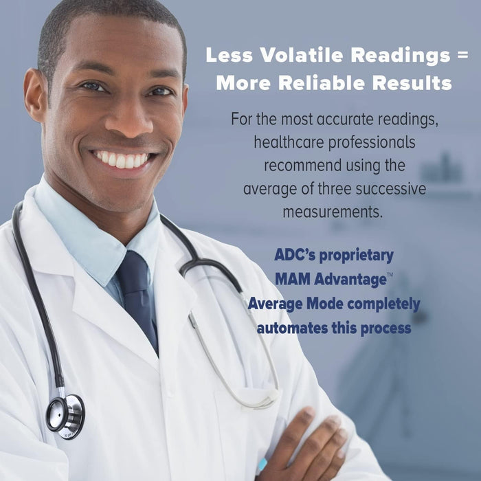 ADC Advantage Connect Digital Blood Pressure Monitor, Wide Range Arm Cuff, 22-42 cm - 6024N-Single - LL Medico