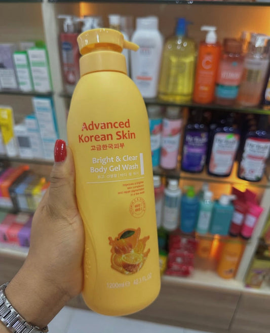Advanced Korean shower gel in papaya