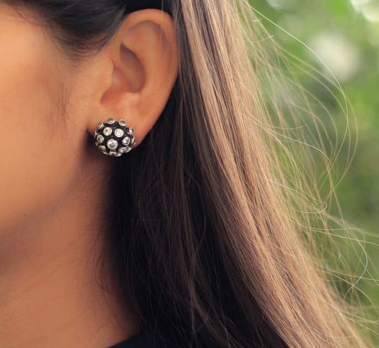 Adya Zircon Spiral Studs