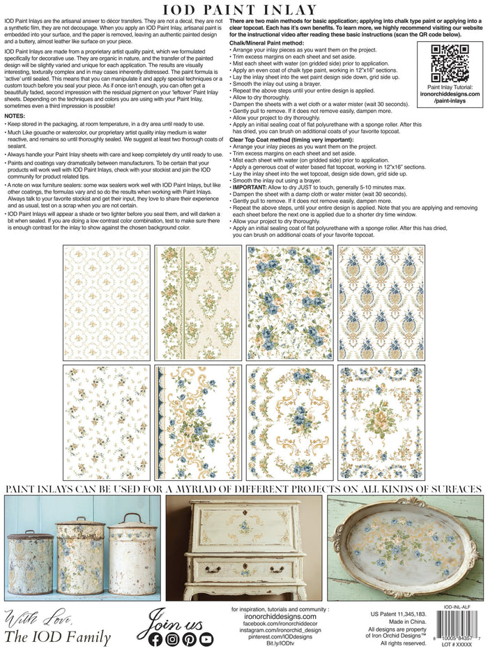 Alfred Peats & Co Paint Inlay by IOD