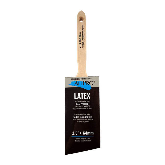 allpro mako poly nylon angled brush Gleco
