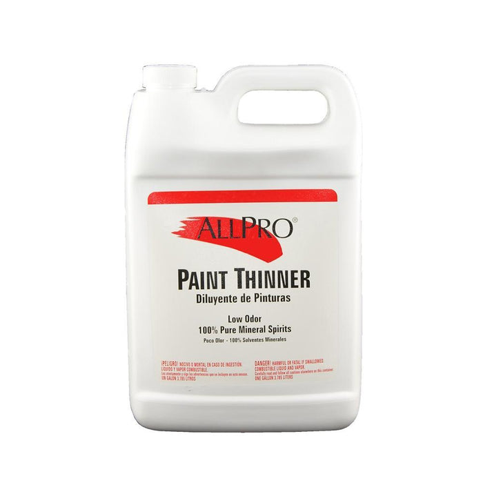 Gallon of Allpro paint thinner available at Gleco Paint in PA.