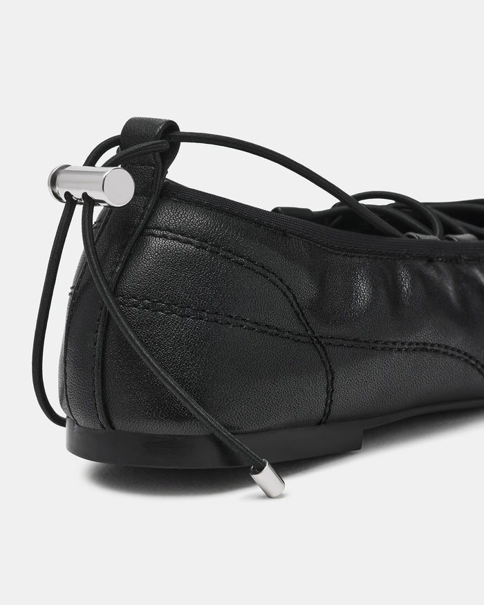 ALME BLACK LEATHER