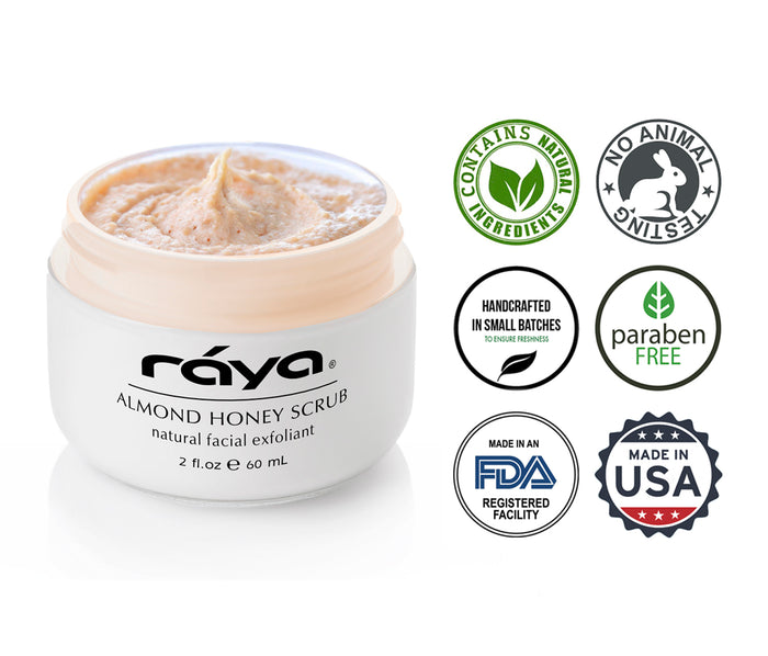 ALMOND HONEY SCRUB (106) RAYA SPA - rayaspa