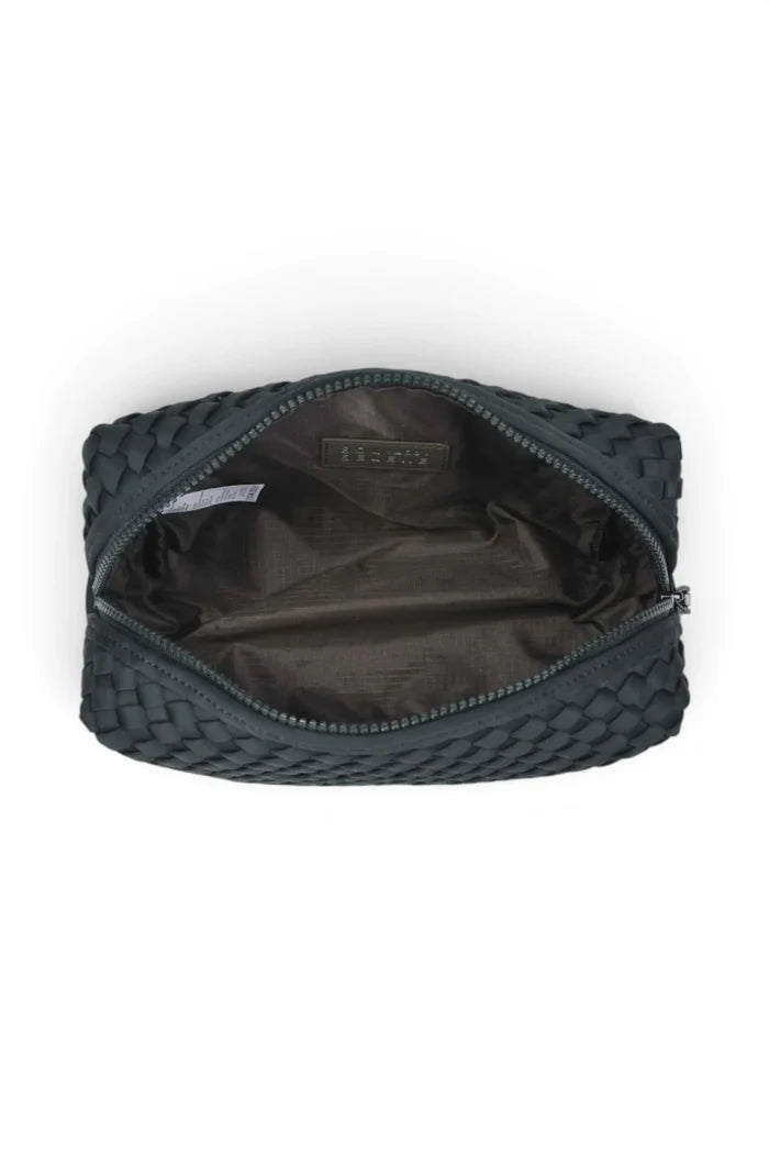 Altitude Woven Neoprene Cosmetic & Travel Organiser Pouch | Olive