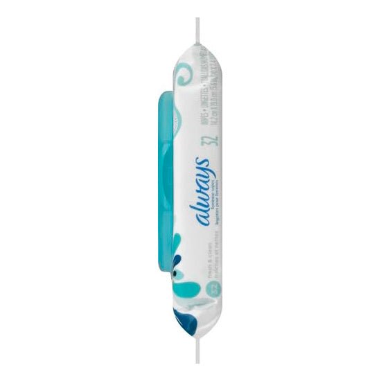 Always Feminine Wipes, Fresh & Clean, Soft Pack - 03700095899-Pack - LL Medico