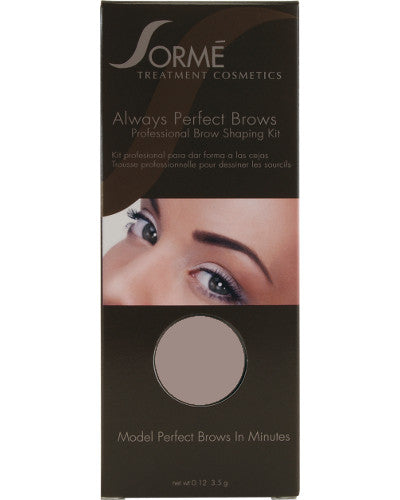 Always Perfect Brows Kit Soft Smoke 0.12 oz