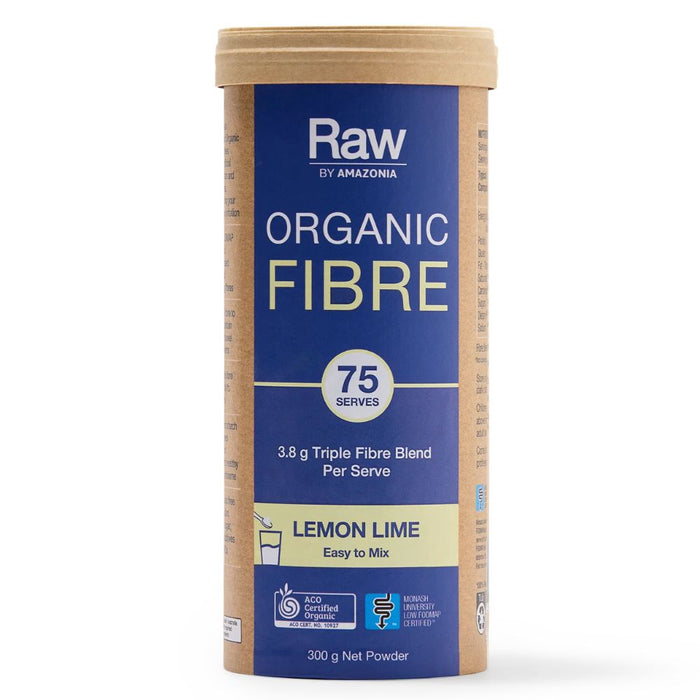 AMAZONIA Raw Organic Fibre Lemon Lime 300g