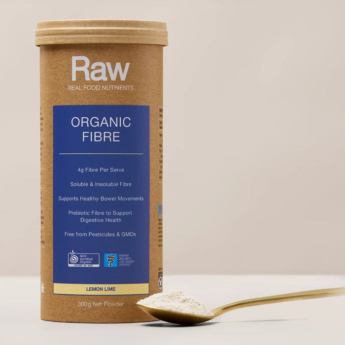 AMAZONIA Raw Organic Fibre Lemon Lime 300g