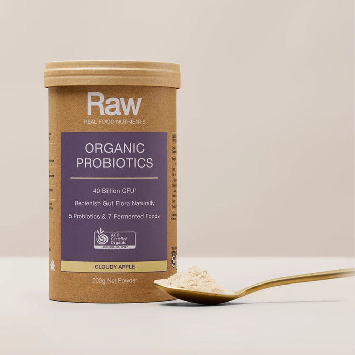 AMAZONIA Raw Organic Probiotics Cloudy Apple