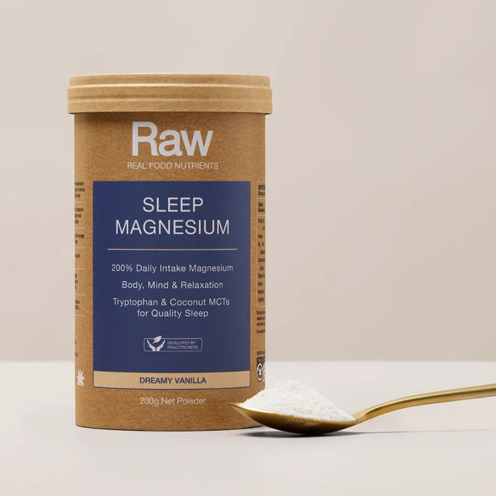 AMAZONIA Raw Sleep Magnesium Dreamy Vanilla 200g