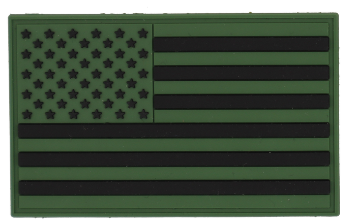 American Flag PVC Patches