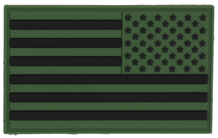 American Flag PVC Patches