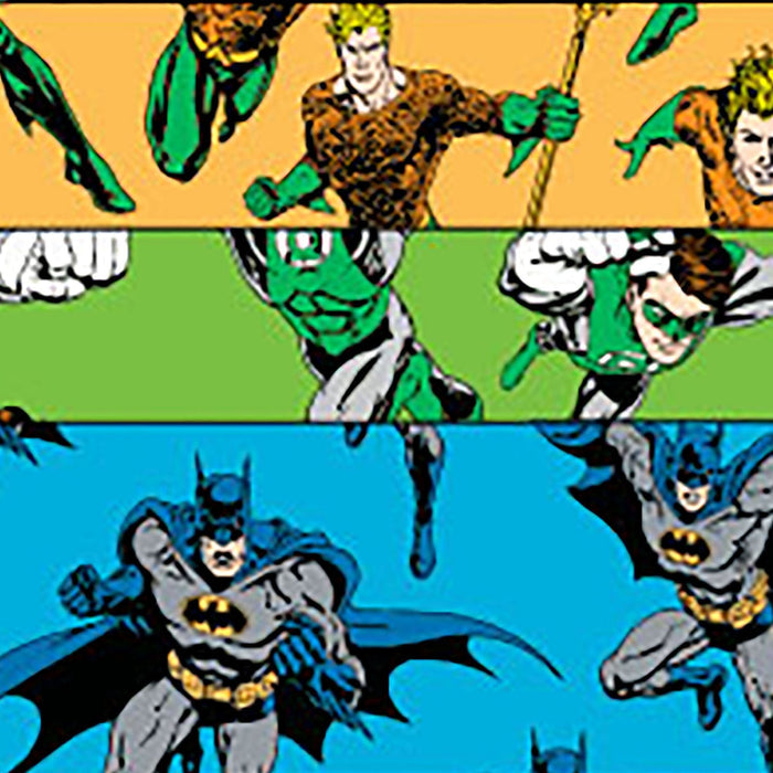 Dukal American White Cross Stat Strip Kid Design Justice League Adhesive Strip