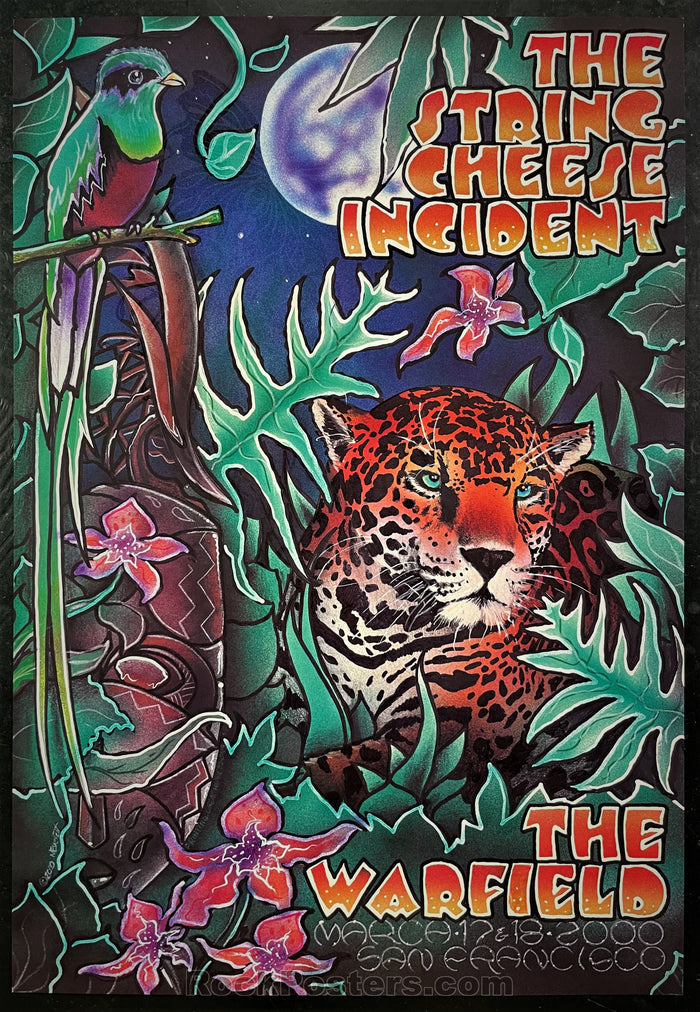 AMR 222.2 - String Cheese Incident - 2000 Poster - The Warfield - Near Mint Minus