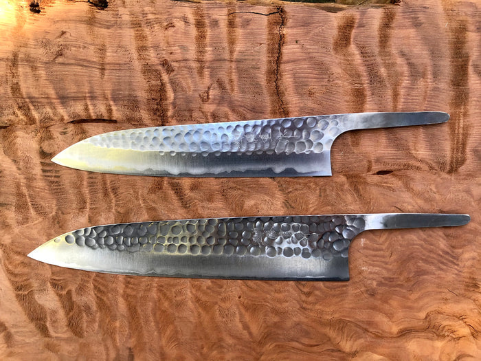 Anryu B2 hammered Gyuto - Blade Only