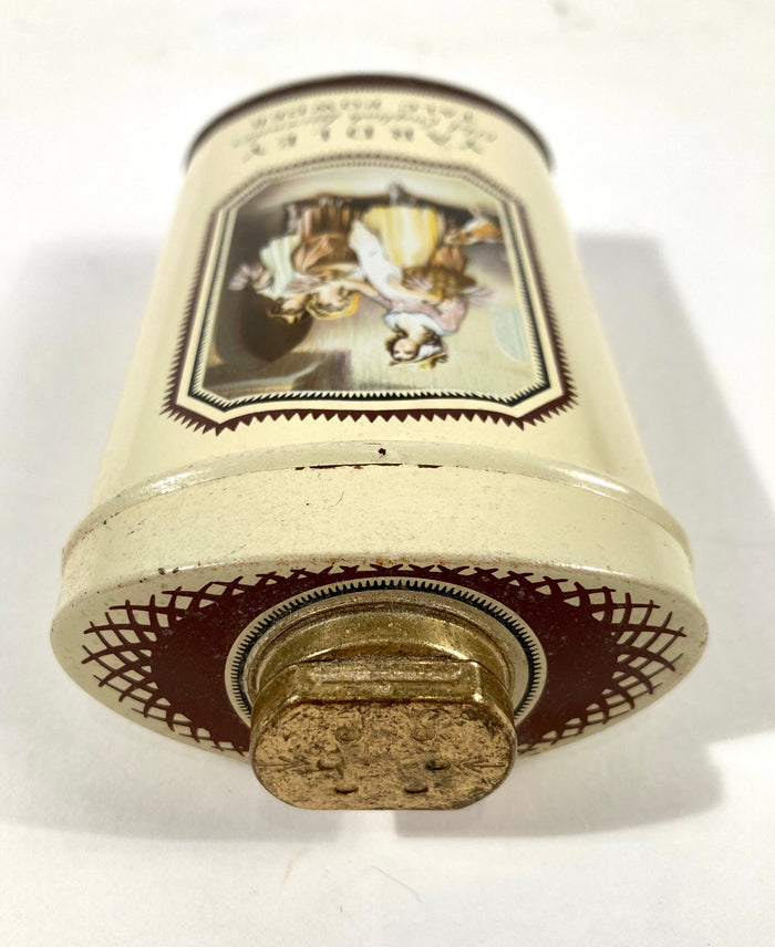 Antique Yardley Old English Lavender Talcum Powder Tin, Partially Full - TheBoxSF