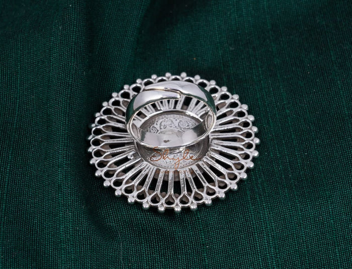 Anvaya Victorian Coin Classic Ring
