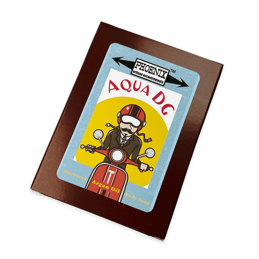 Aqua D/G Moroccan Argan Oil Body Soap | A Splash of Cool Confidence - Phoenix Artisan Accoutrements