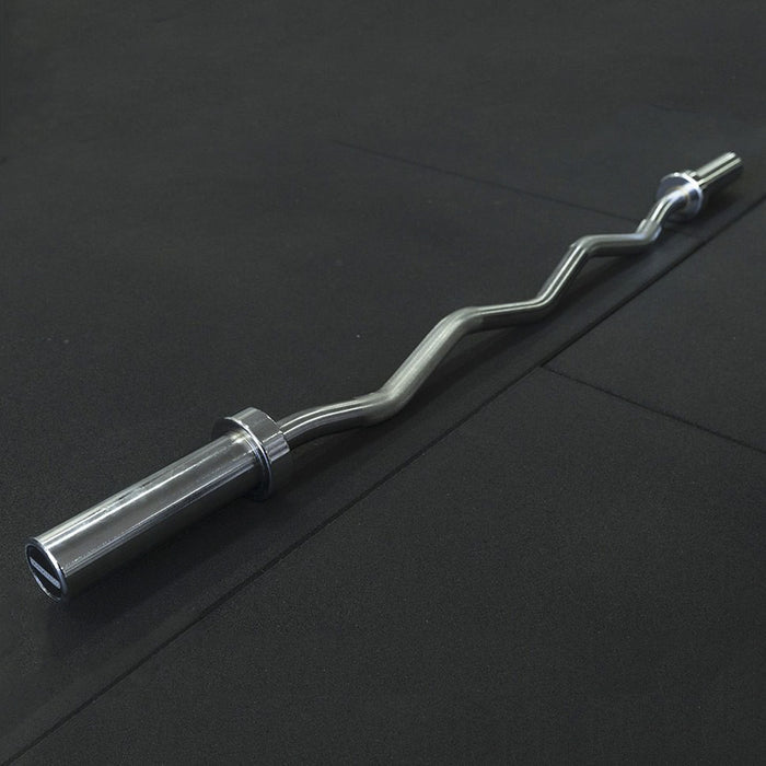 Armortech 4ft Olympic Ez Curl Barbell