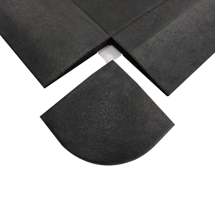 Armortech Commercial EPDM 20mm Rubber Floor Corner