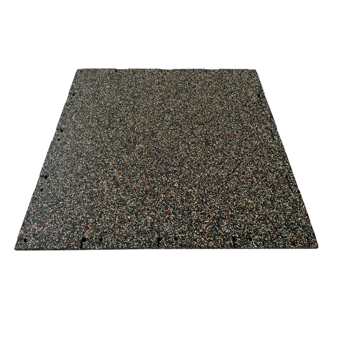 Armortech Commercial EPDM 20mm Rubber Floor Tile Black