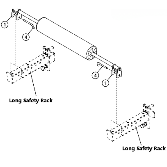 Armortech PT Series Long Hip Thrust Support
