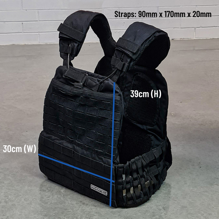 Armortech Tactical Weight Vest - Vest Only
