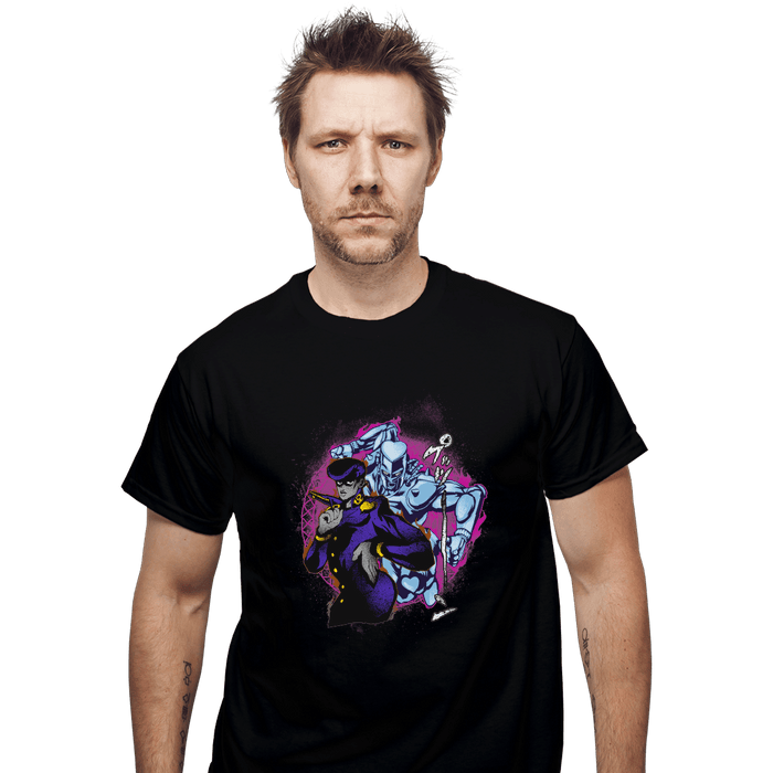 Shirts T-Shirts, Unisex / Small / Black Attack Of Josuke