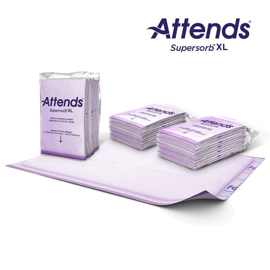 Attends Supersorb Bariatric Premium Underpads - ASBXL-Pack - LL Medico