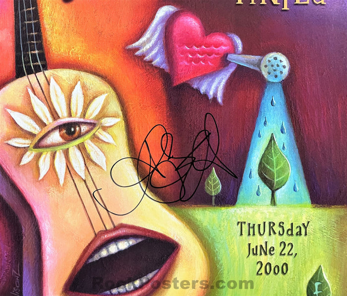 AUCTION - NF-408 - Alanis Morissette - SIGNED - 2000 Poster - The Fillmore - Near Mint Minus
