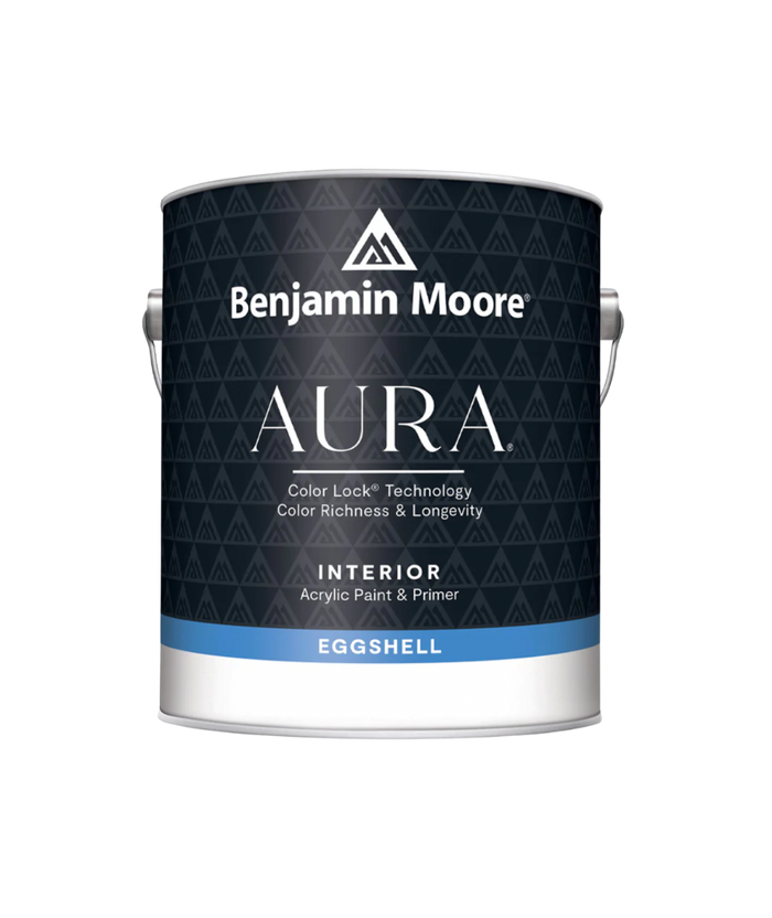 Benjamin Moore Aura Interior Eggshell paint available at Gleco Paints in PA.